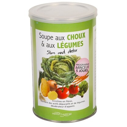 Soupe aux choux  Slim et Detox - 5 jours