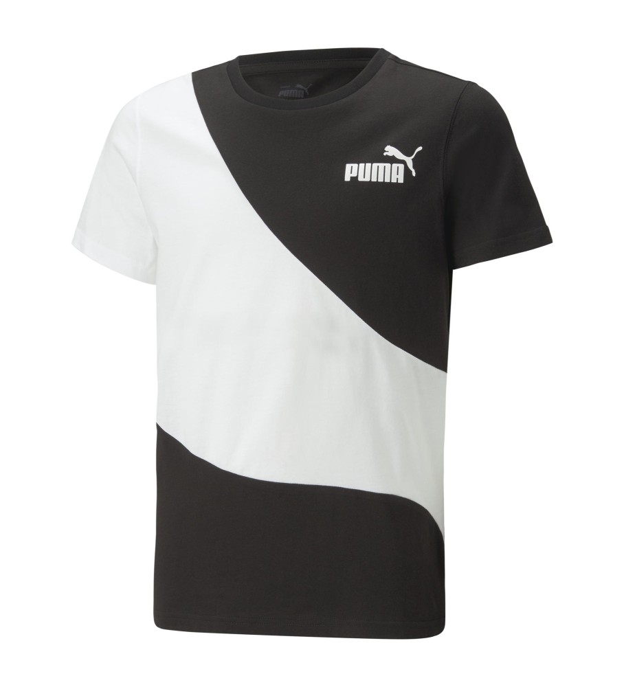Puma Camiseta Power Cat negro
