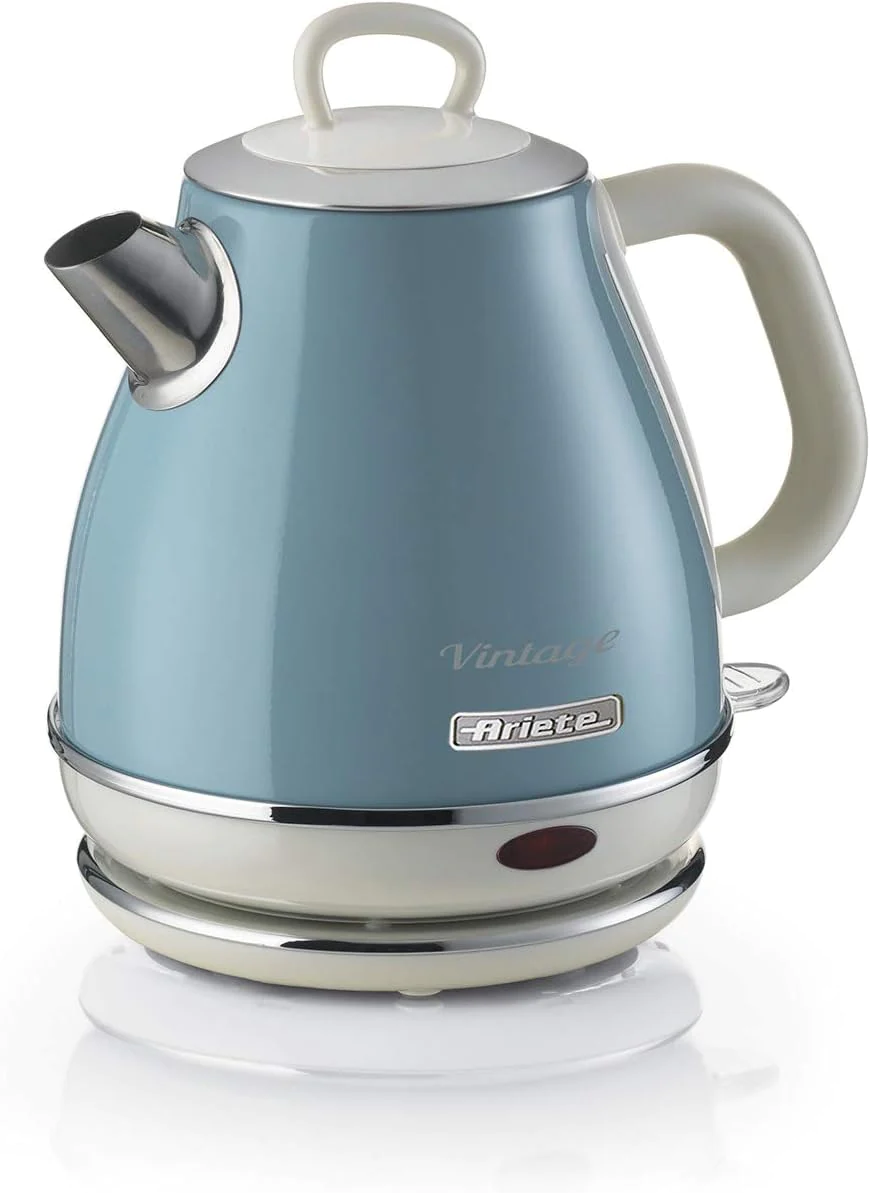 bouilloire électrique de 1L sans fil 1600W bleu Ariete