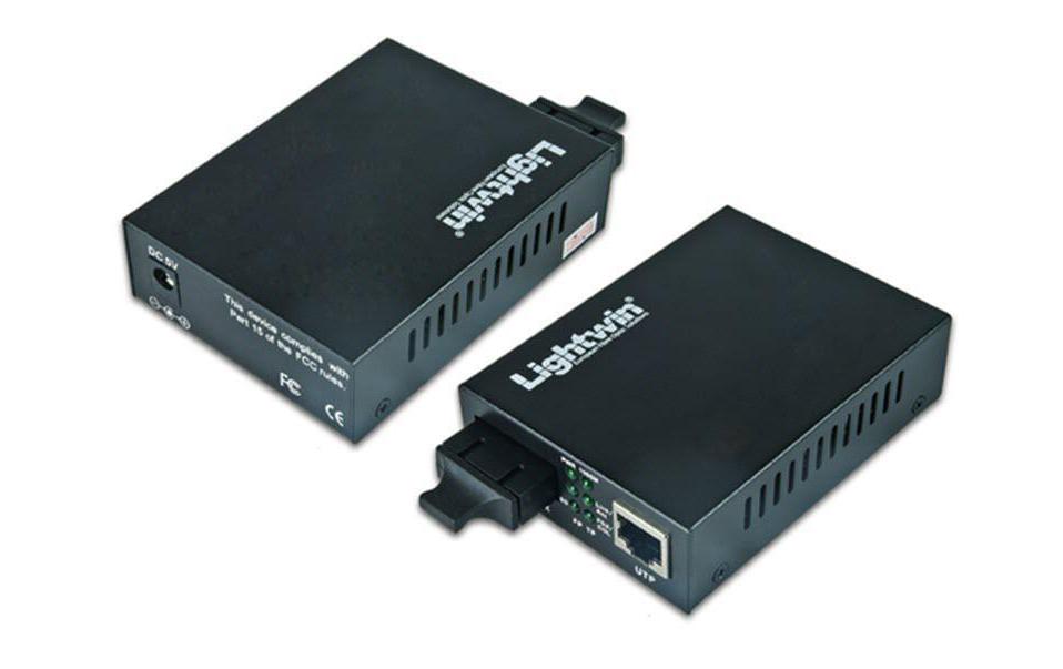 Medienkonverter LWC 10/100 SM60 SCMedienkonverter mit SC-Stecker