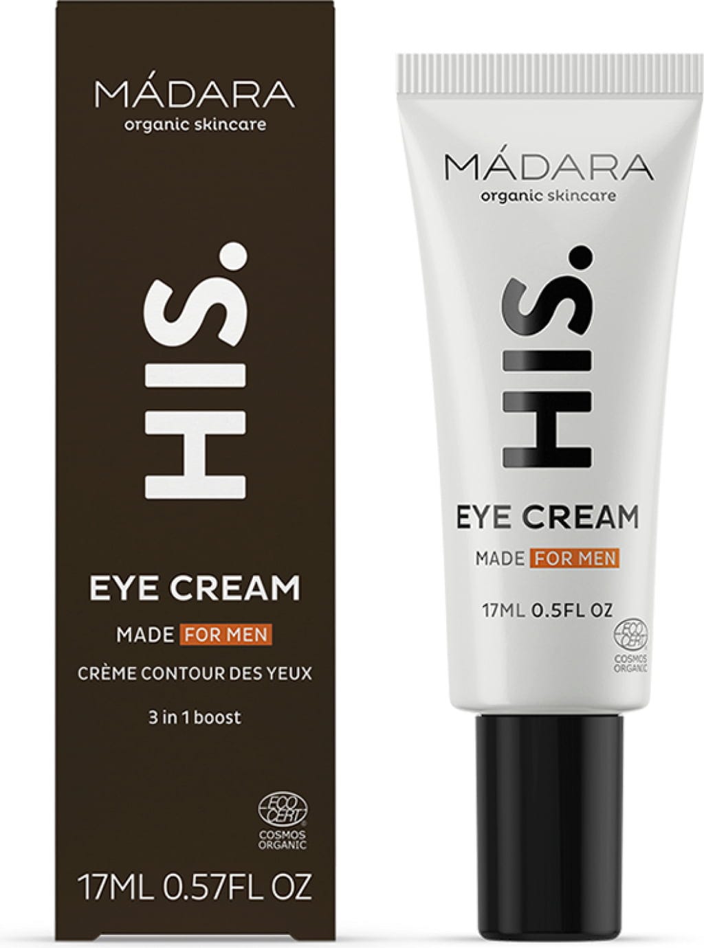 MÁDARA Organic Skincare  HIS Eye Cream, 17 ml