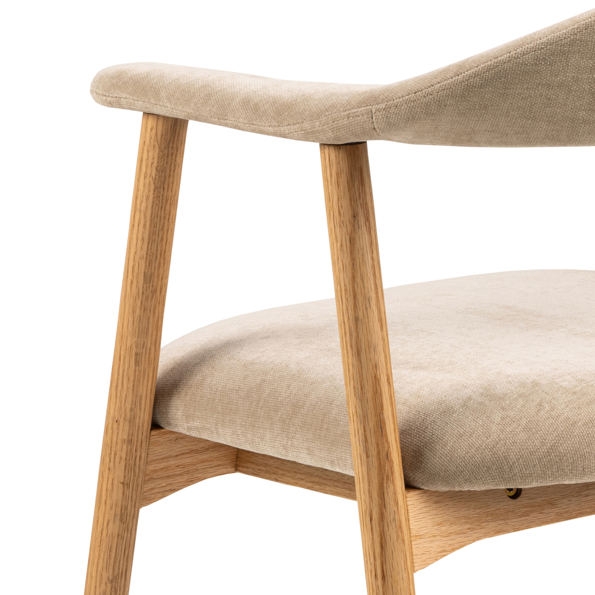 Eetkamerstoel Joren beige - set van 2
