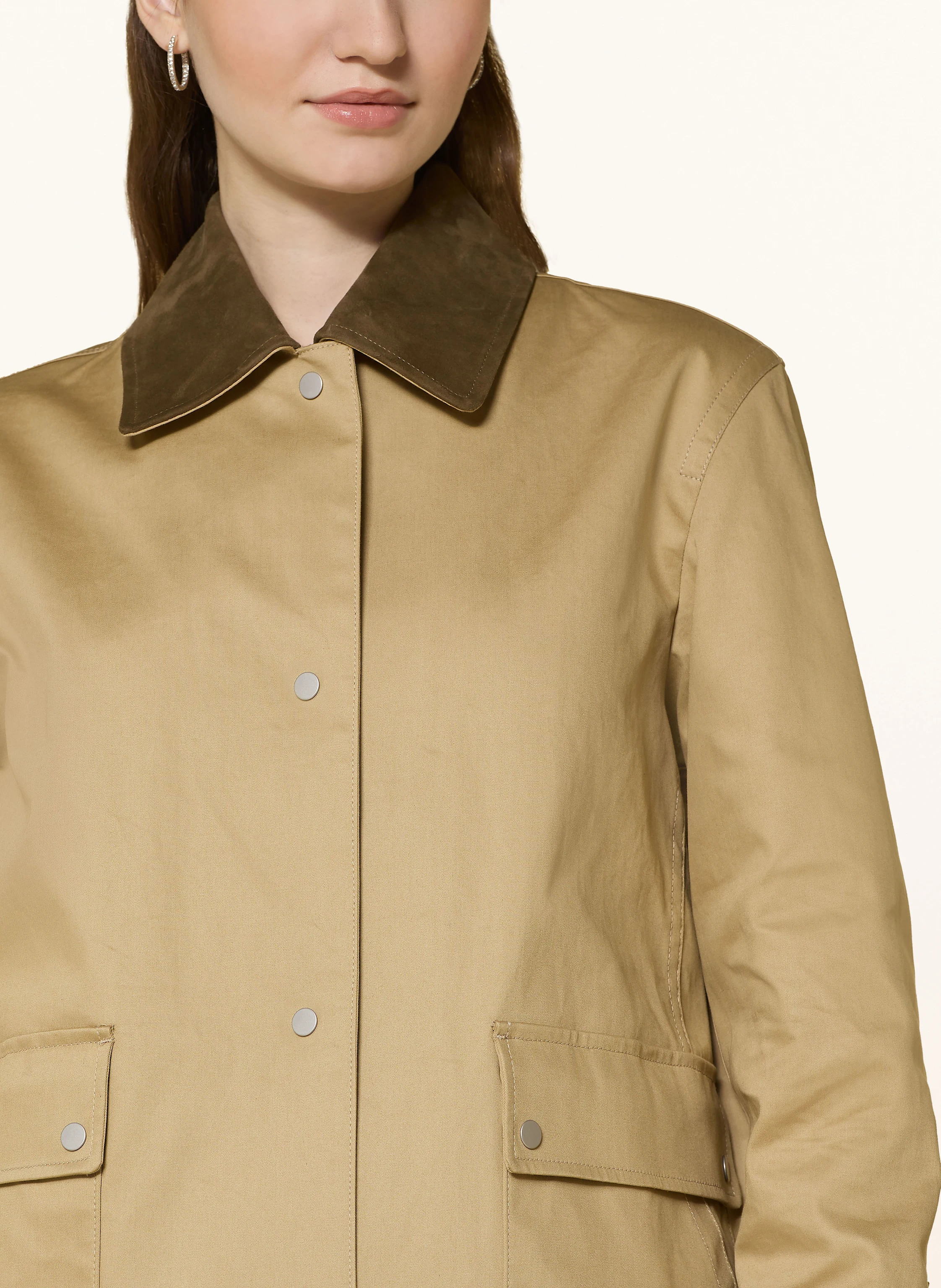VINCE Jacke mit Leder