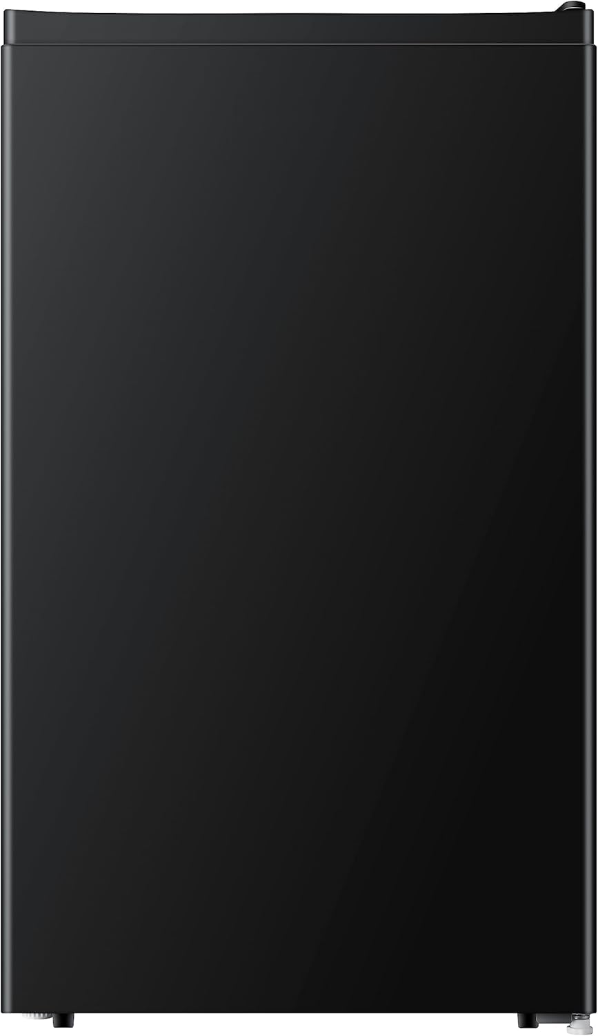 PKM KS93EB Kühlschrank mit Kaltlagerzone | 94 Liter | Schwarz| Sehr leise mit 36 dB | Wechselbarer Türanschlag | 1 Gemüseschublade | 47,5 cm Breite | Regelbares Thermostat | Energieeffienzklasse E