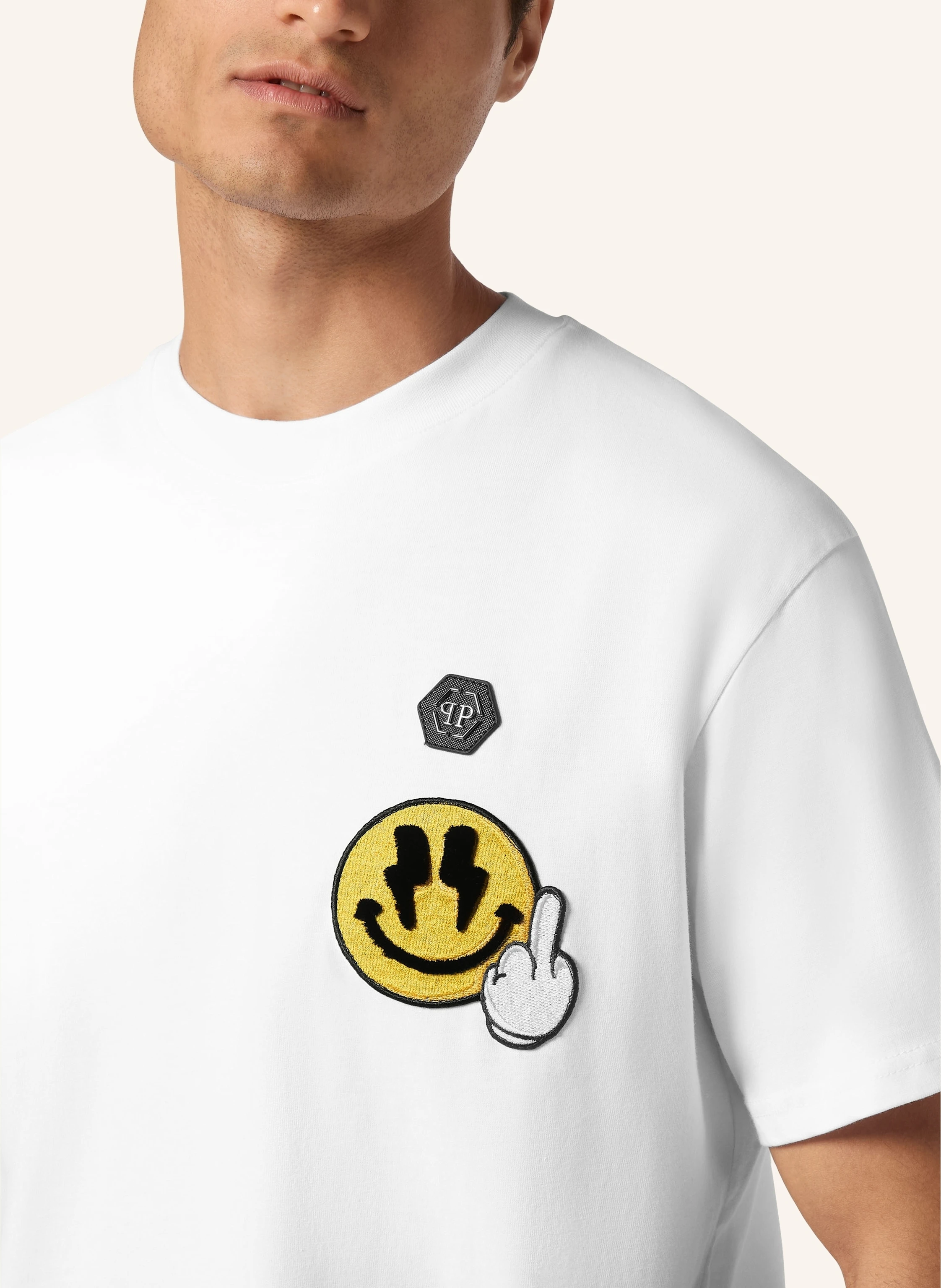 PHILIPP PLEIN PHILIPP PLEIN T-Shirt SMILE