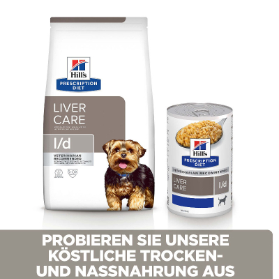 Hill's Vet Hundefutter Prescription Diet l/d 10kg