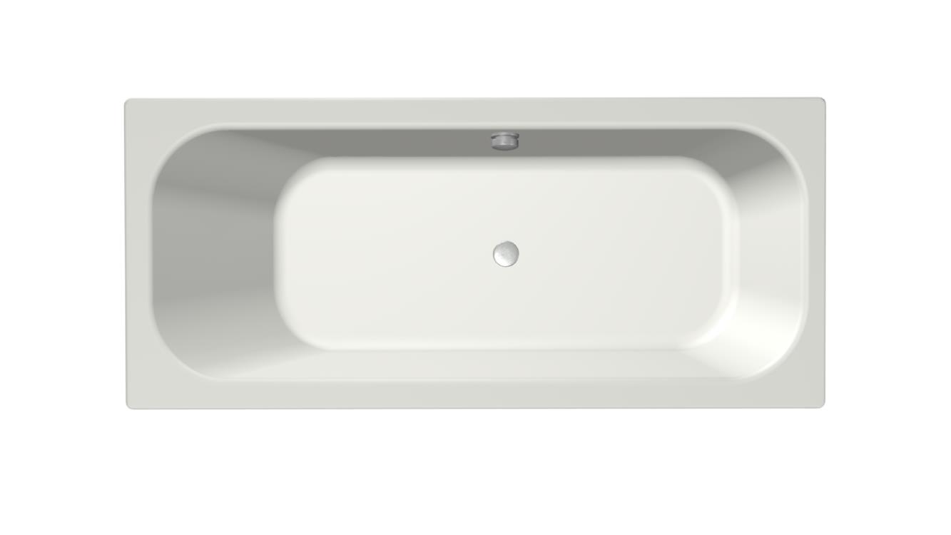 Xenz Aruba ligbad acryl 170x75x45cm links wit mat