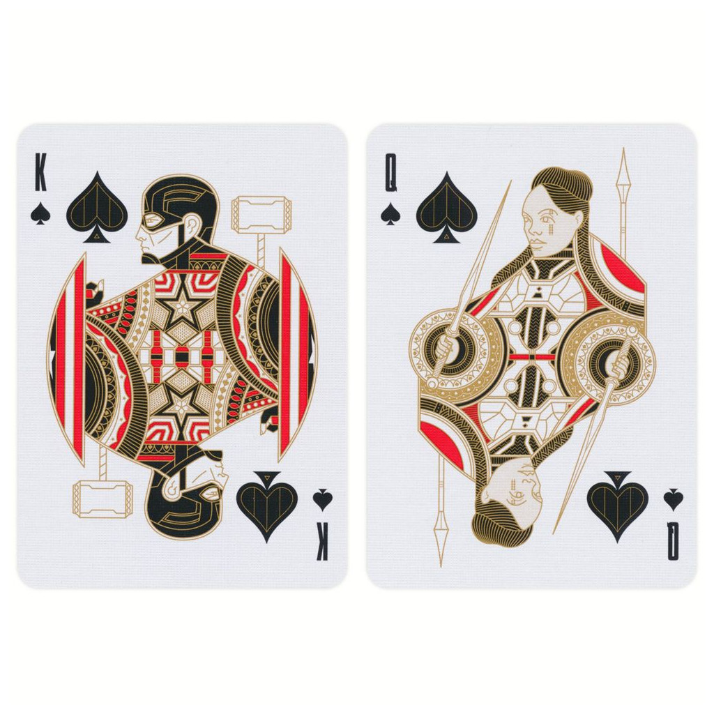 Cartes à jouer Theory11 - Avengers - Edition Violette