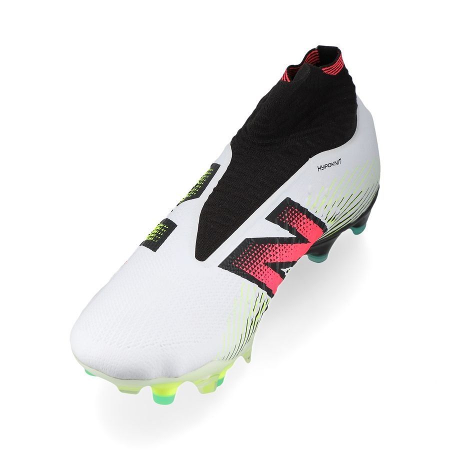 New Balance Tekela V4 Pro FG - Blanc/Violet/Jaune Fluo