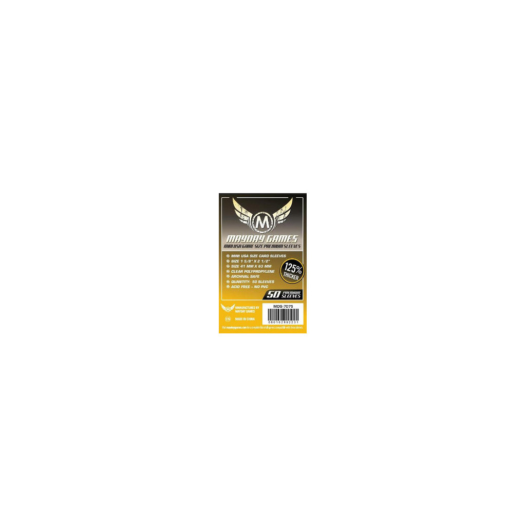 50 Protège Cartes Mini US Mayday (MDG-7075)