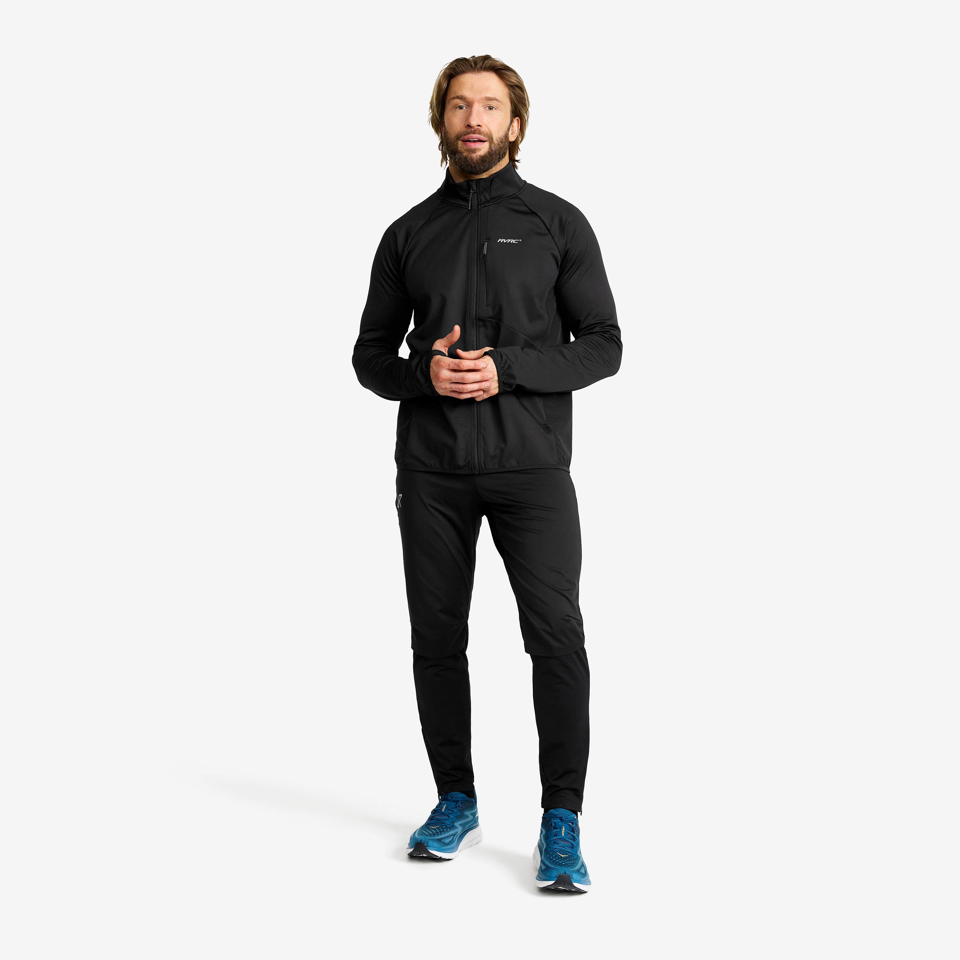 Pace Wind Jacket Herre Black