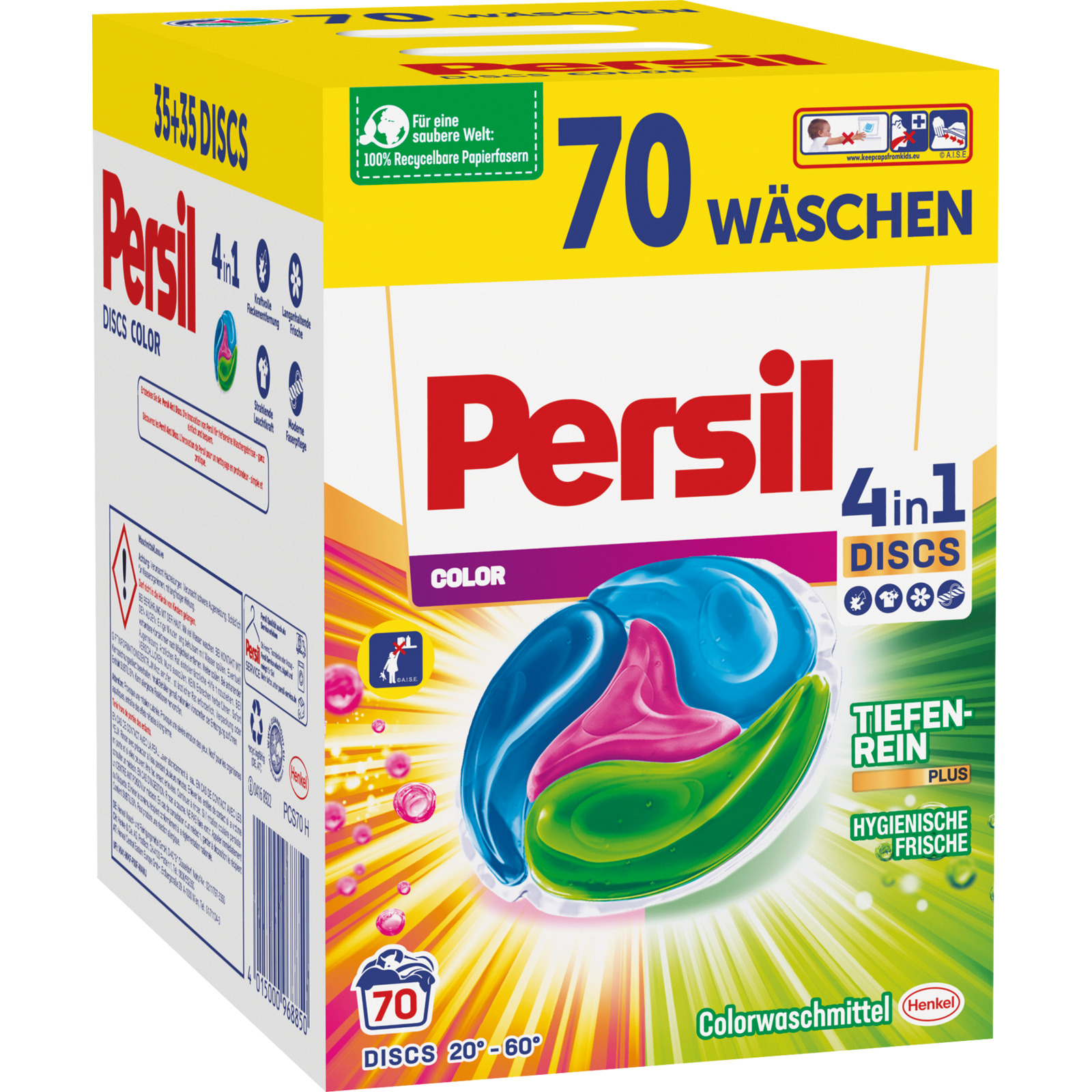 Persil Discs Color 70WG