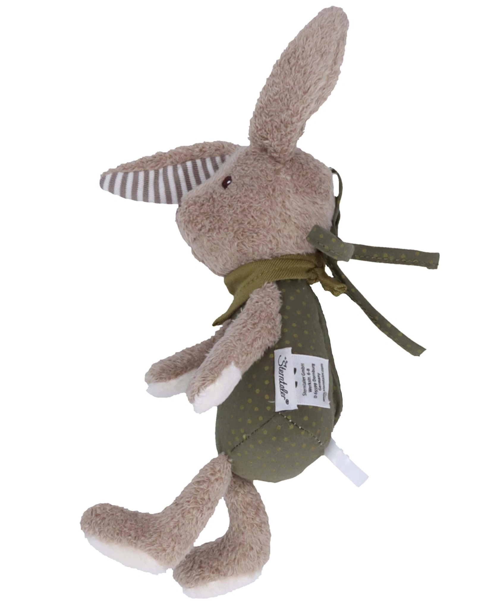 Spieluhr HAPPY HASE  (18cm) in braun