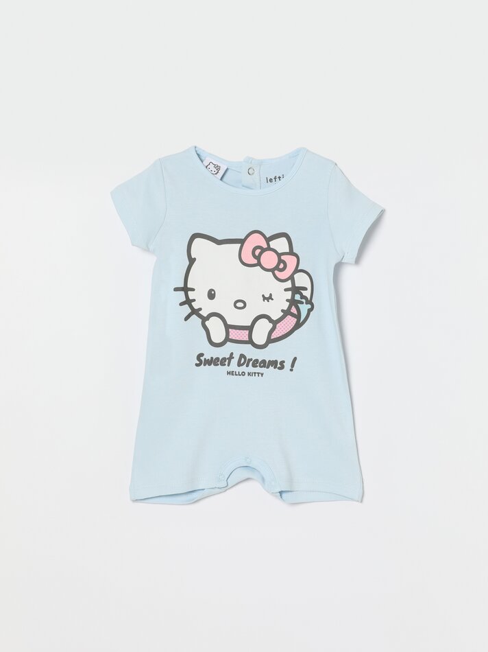 Conjunto com 2 pijamas estampados da Hello Kitty ©Sanrio - Cinza Mesclado