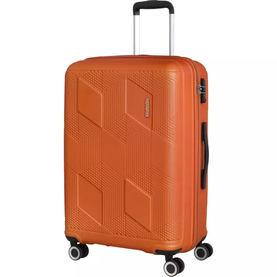 American Tourister SunChaser - 4-Rollen-Trolley M 68 cm copper orange