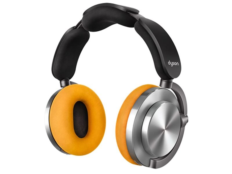 Dyson Over-Ear-Kopfhörer OnTrac Aluminium; Gelb Kopfhörer neu definiert