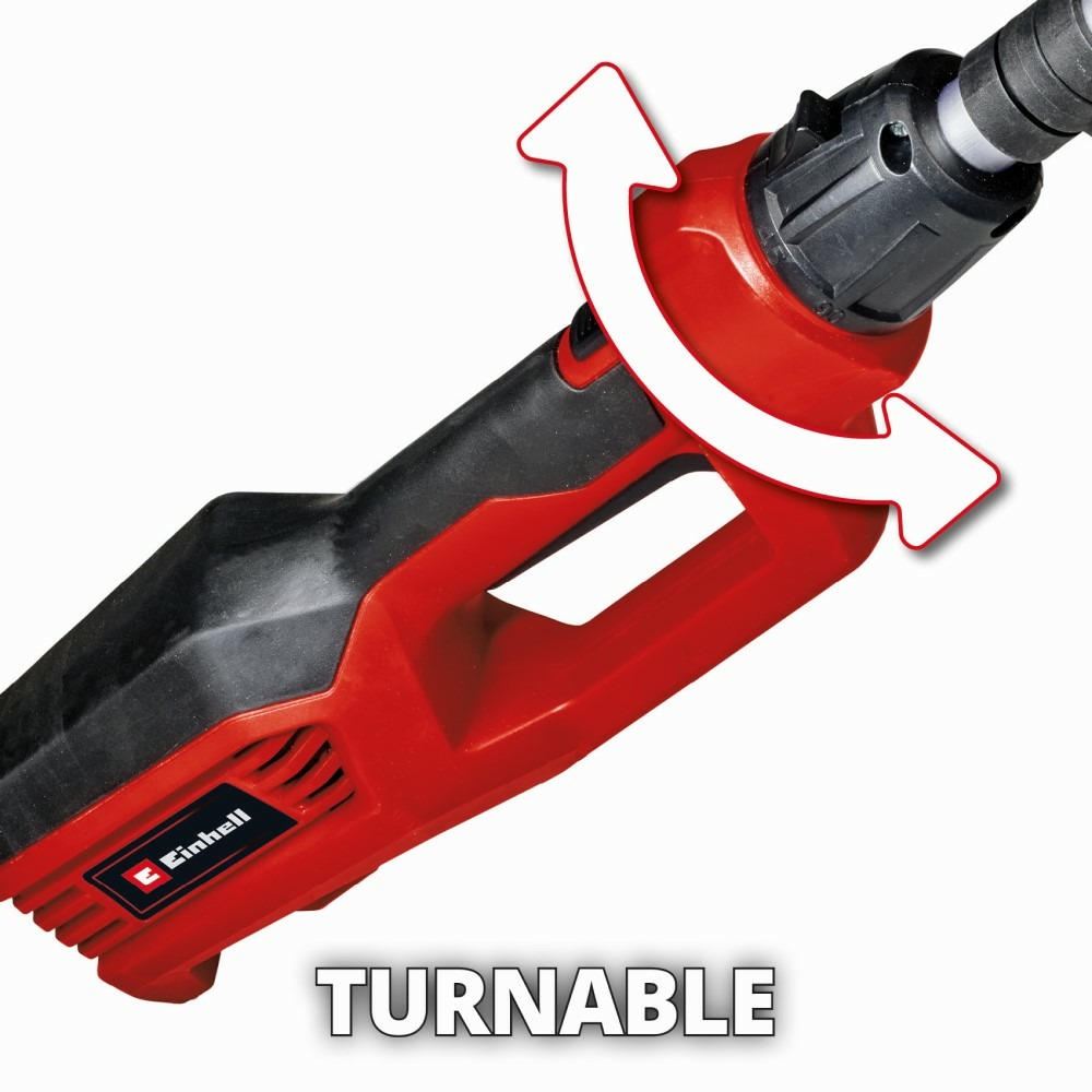 Taille-haies télescopique électrique gc-hh 90/2046 t - jusqu'à 2,6 m + chaîne et sangle