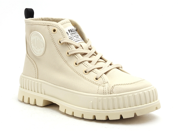 Palladium boots bottine femme pallashock org2 beige