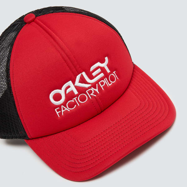 Casquette OAKLEY FACTORY PILOT TRUCKER HAT RED LINE