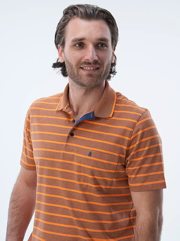 RAGMAN Poloshirt orange