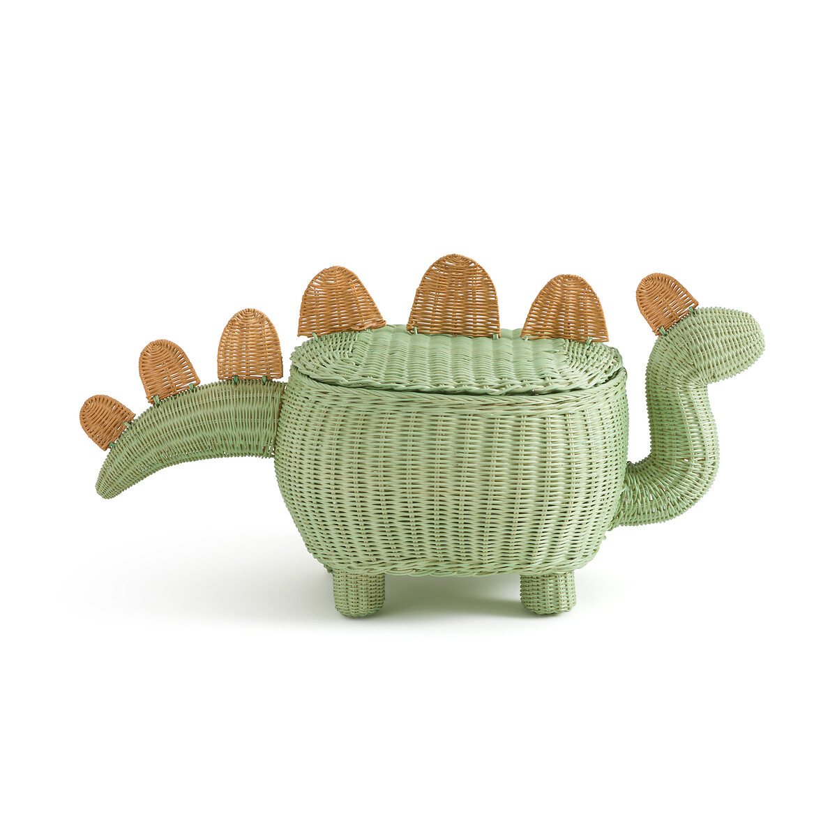 LA REDOUTE INTERIEURS<br>Cesta de dinossauro em rattan para crianças, Dinos