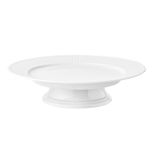 Pillivuyt Plissé Kagefad, Hvid, Ø31,5 cm
