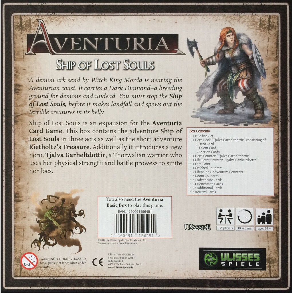 Aventuria - Adventure Card Game - Ship of Lost Souls