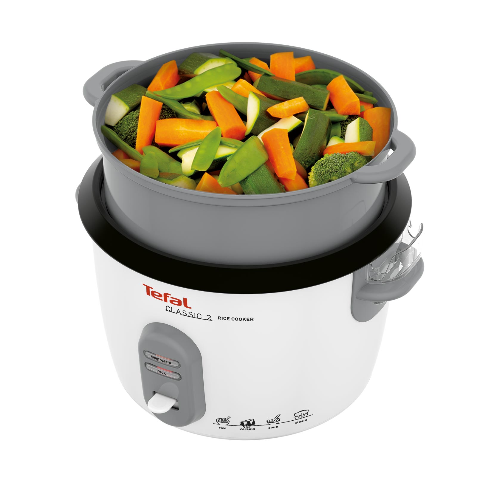 TEFAL Reiskocher RK1011 - weiß - 5 Liter