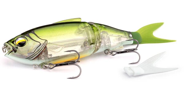 LMAB KØFI Real Vibe 180 Swimbait 18cm (53g) (avec Queue Supplémentaire)