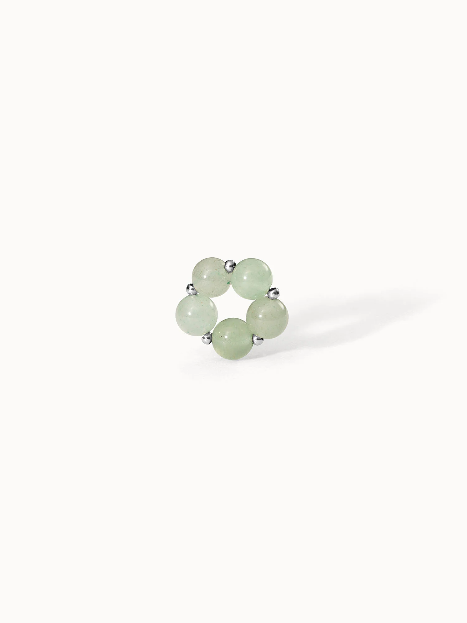 Jade Flower Charm