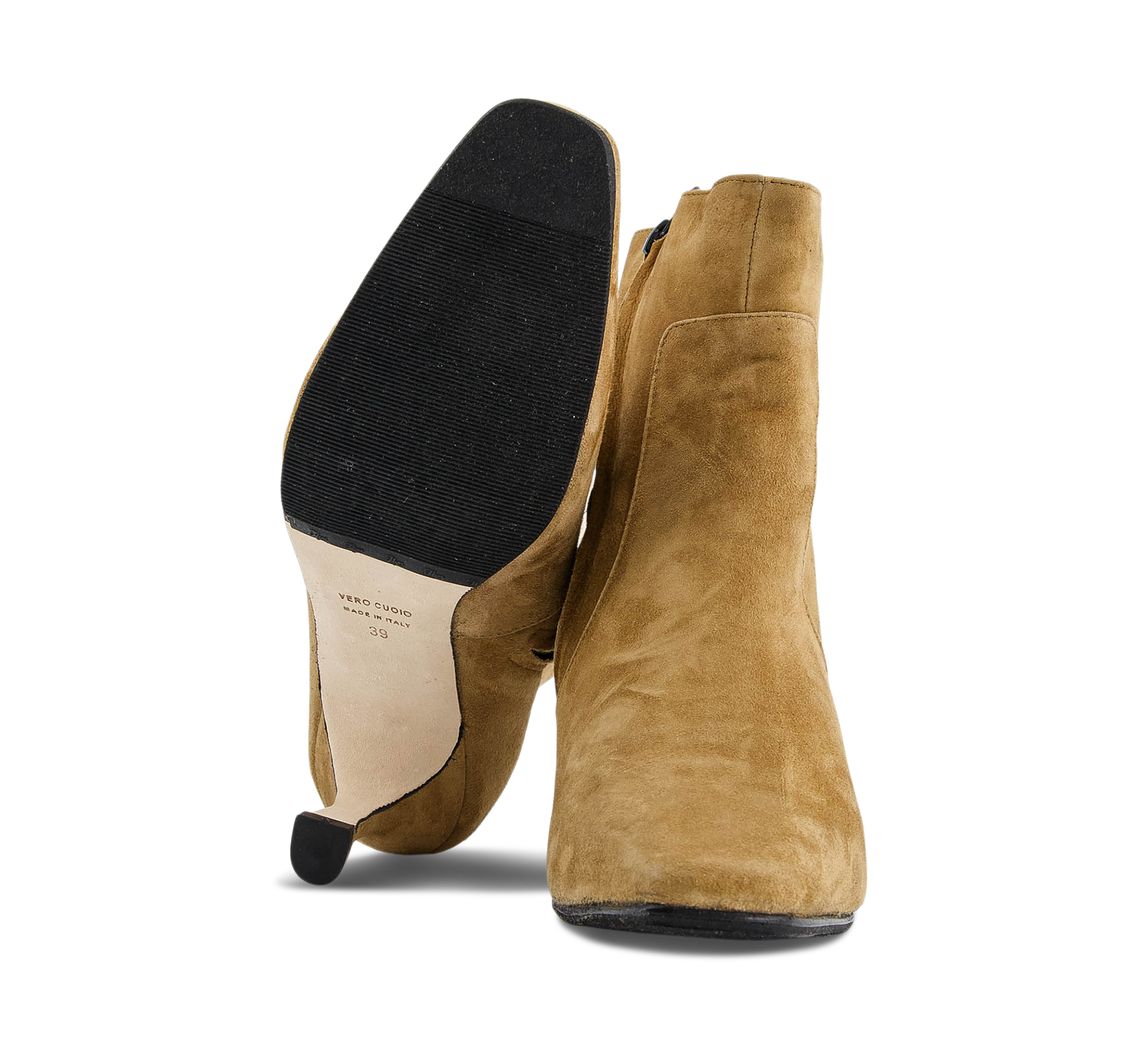 Alberto Zago Klassische Stiefelette beige/taupe