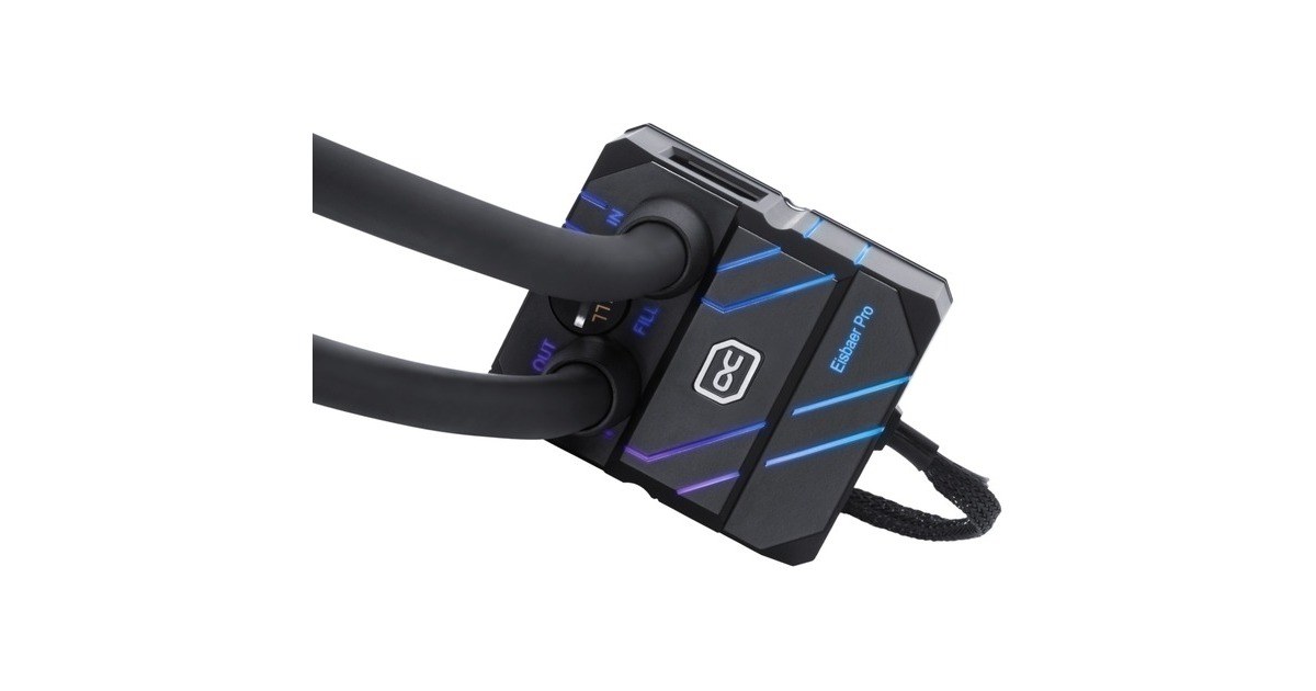 AlphacoolEisbaer Pro Aurora 420 CPU AIO waterkoeling  (Zwart)