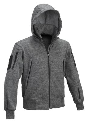 Gilet pull Defcon 5 pour homme jack Tactical avec capuche-noir