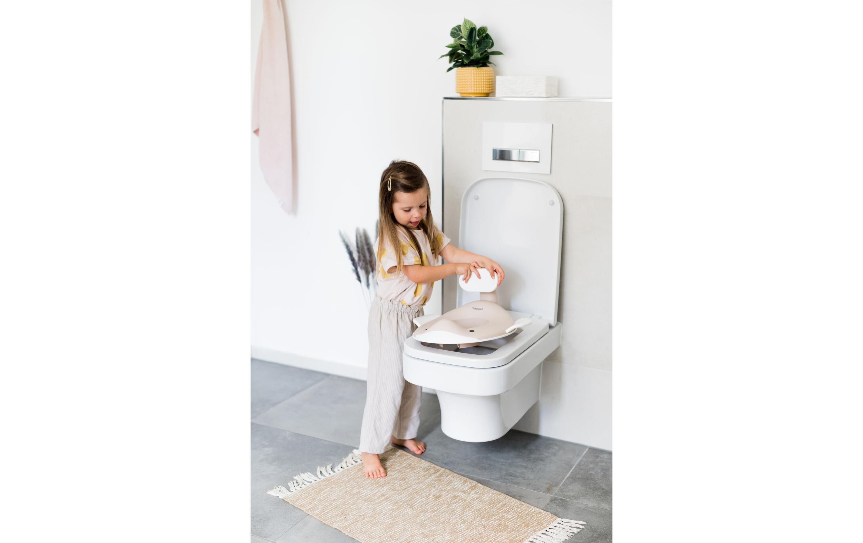 Toilettensitz Wal SandToilettensitz für Kinder