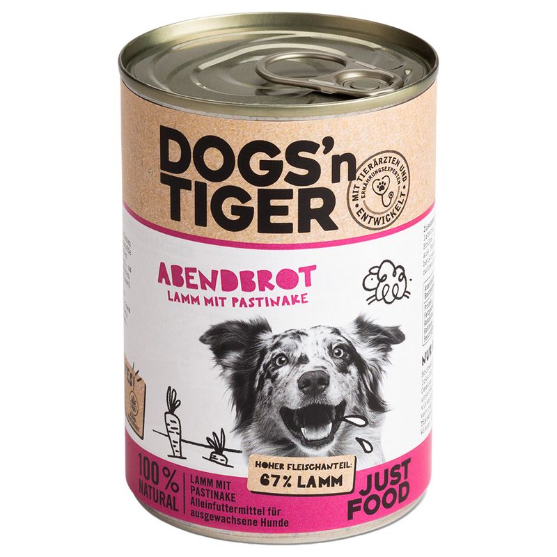 Lot Dogs'n Tiger Adult 12 x 400 g