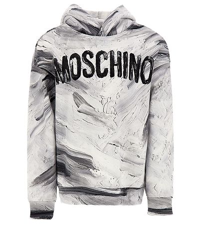 Moschino H?ttetr?je - Optical White/Gr?