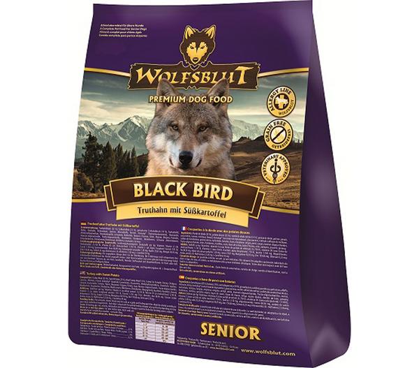 WOLFSBLUT Trockenfutter für Hunde Black Bird,