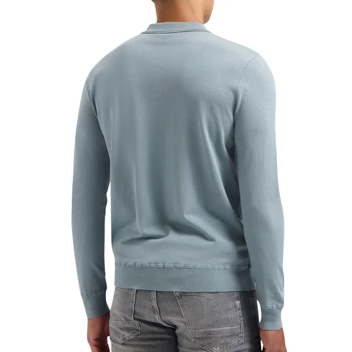 Pure Path Knitwear Halfzip Polo Heren