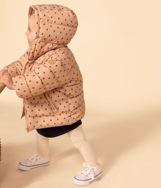 Doudoune imprimée bébé