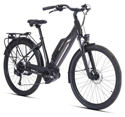 Vélo de Ville Électrique Sunn Rise LTD Shimano Altus 9V 400 Wh 650b Noir