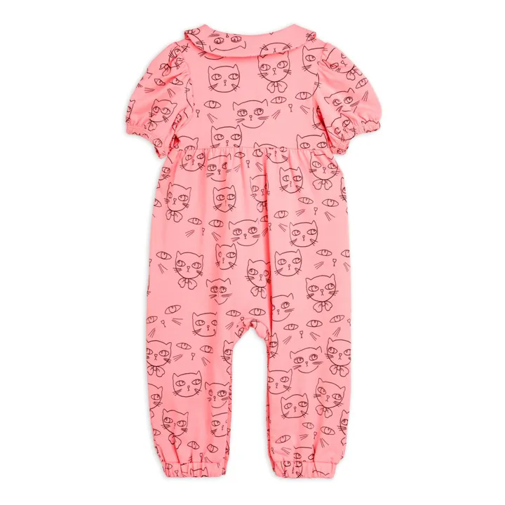 Mini Rodini Combinaison Cathlete Coton Bio | Rose
