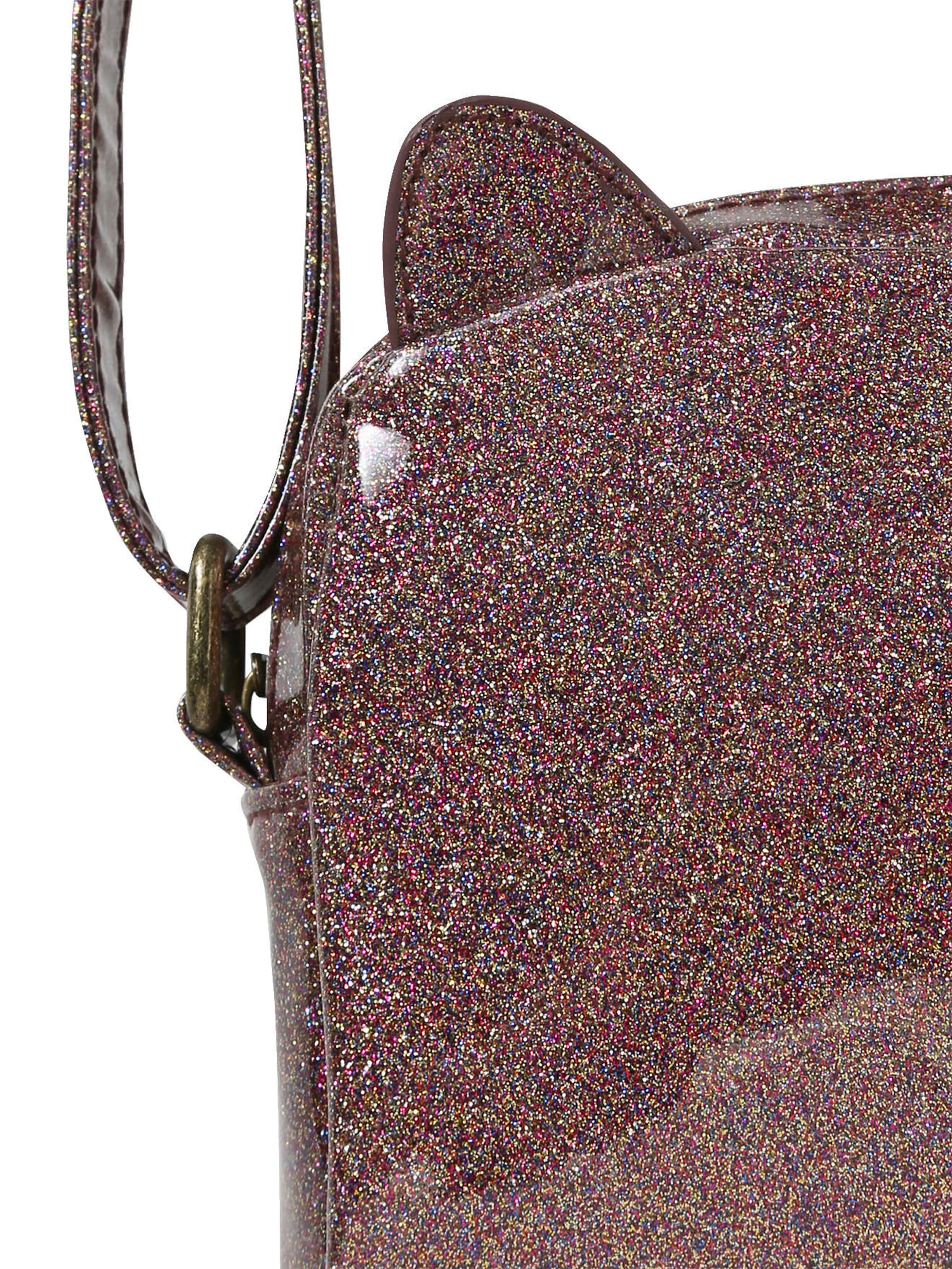 Vertbaudet Mädchen Glitzertasche mit Katzenohren mehrfarbig