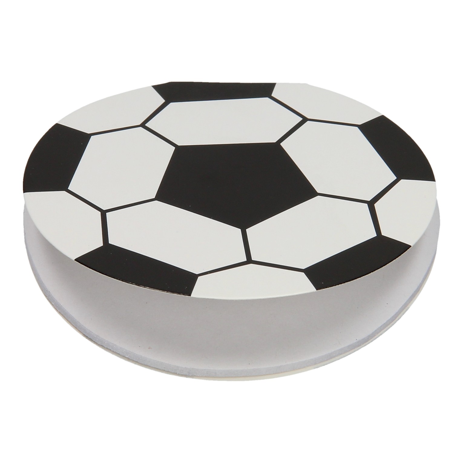 Notitieboekje Rond Voetbal, Ø 8cm