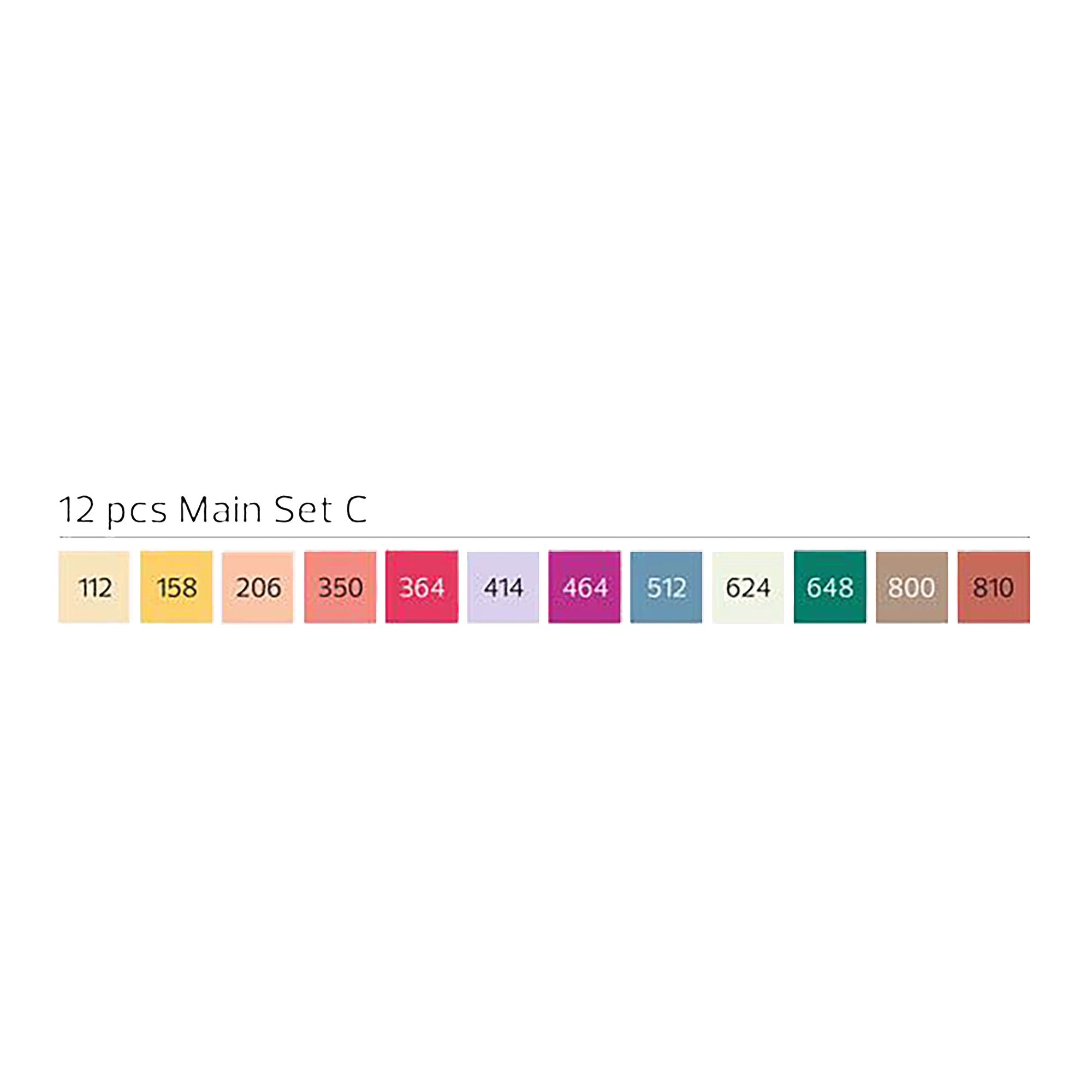 Stylefile<br>Marker Brush 12er Main Set C