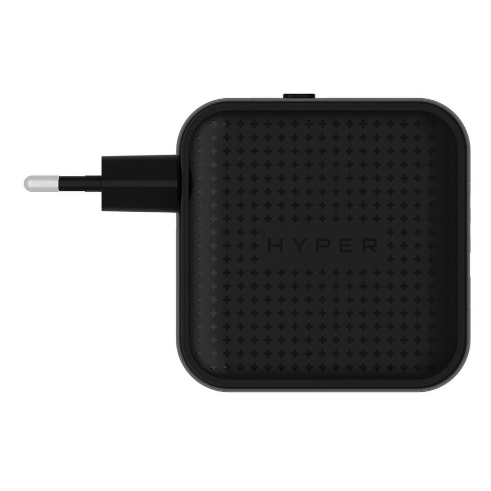 Hyper - HyperJuice - 70W USB-C GaN Rejse Oplader (3C+1A) - Sort