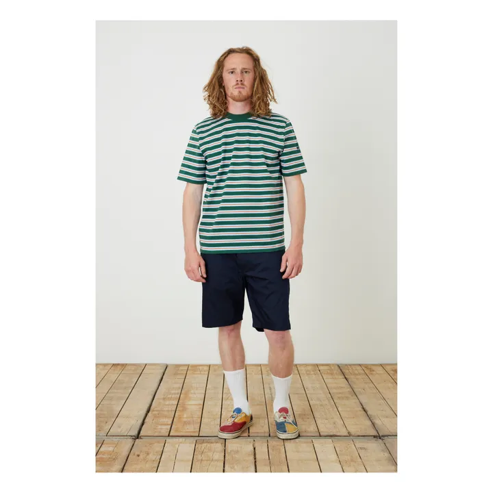 Le Minor T-shirt Rayé | Vert