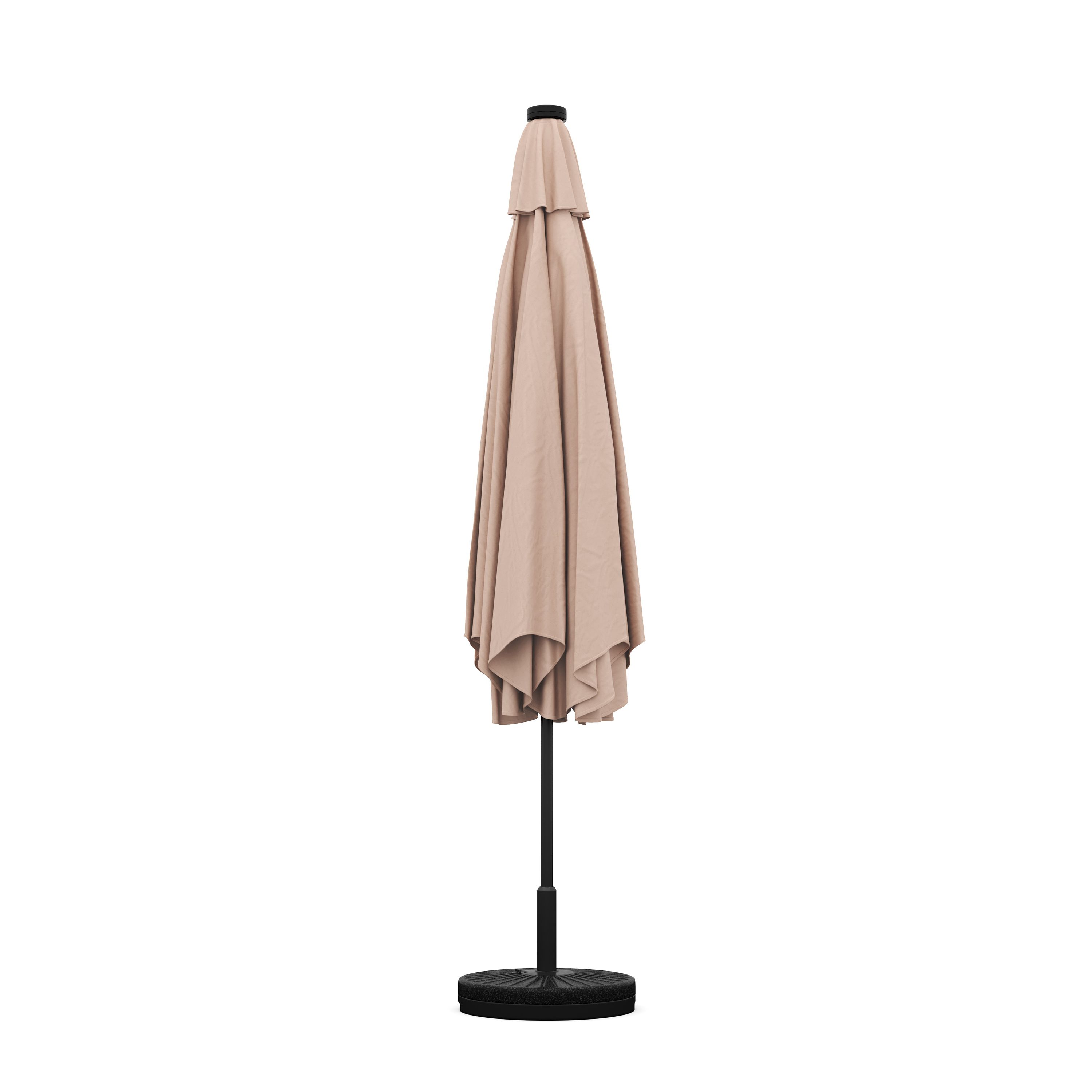 Sonnenschirm VAY mit LED 300 cm braun