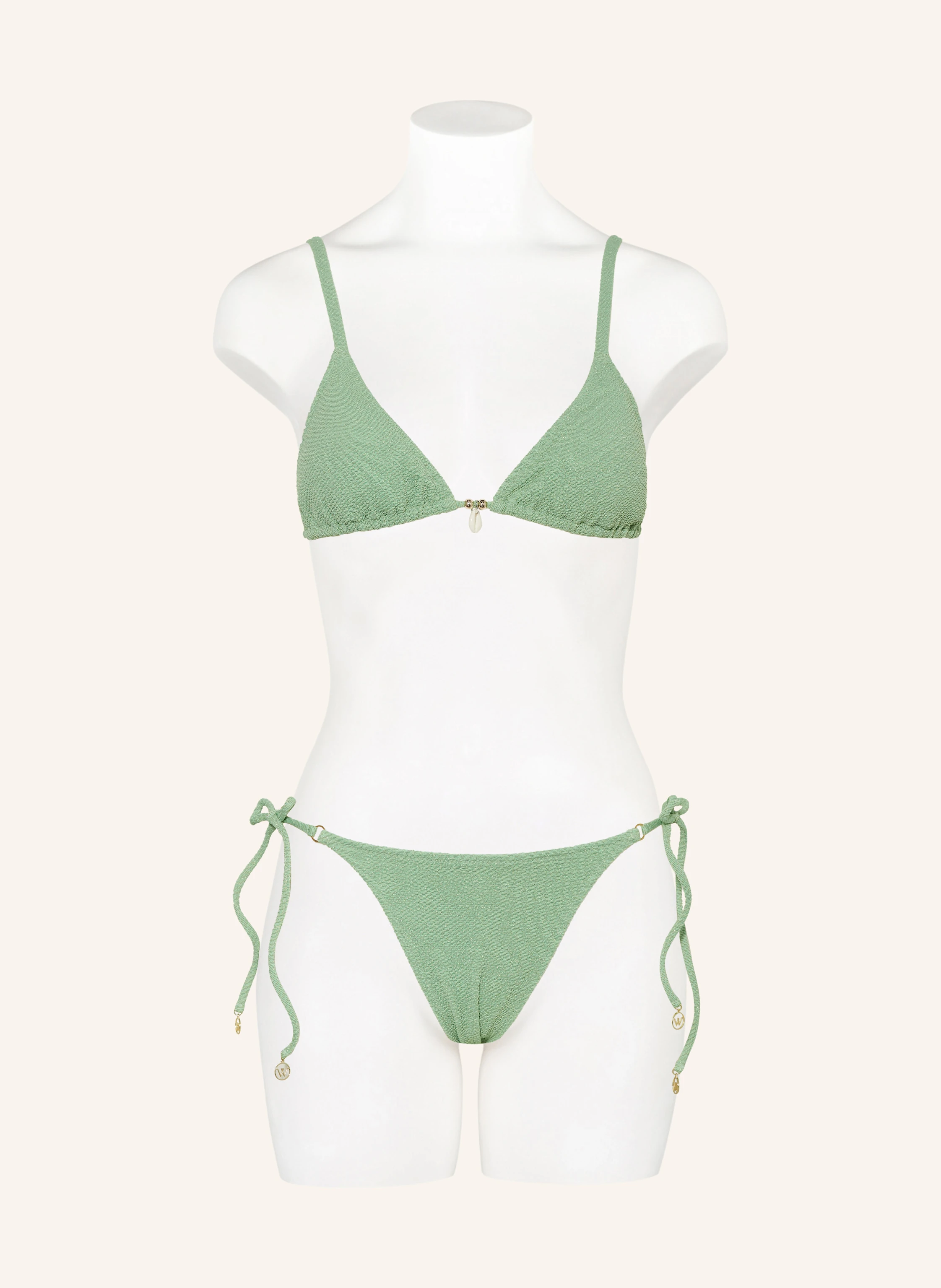 watercult Triangel-Bikini-Top SWIM SPARKLE mit Glitzergarn