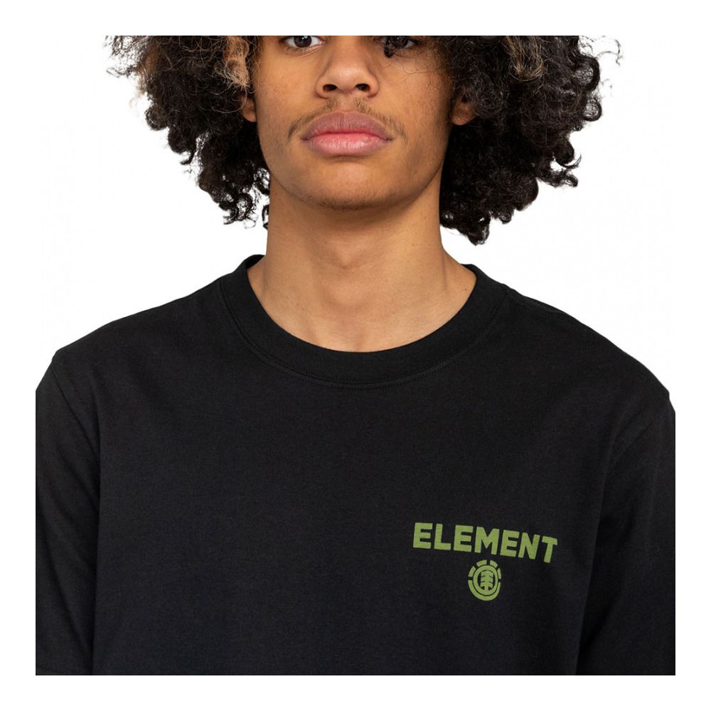 Element DISCO - Tee-shirt Homme flint black