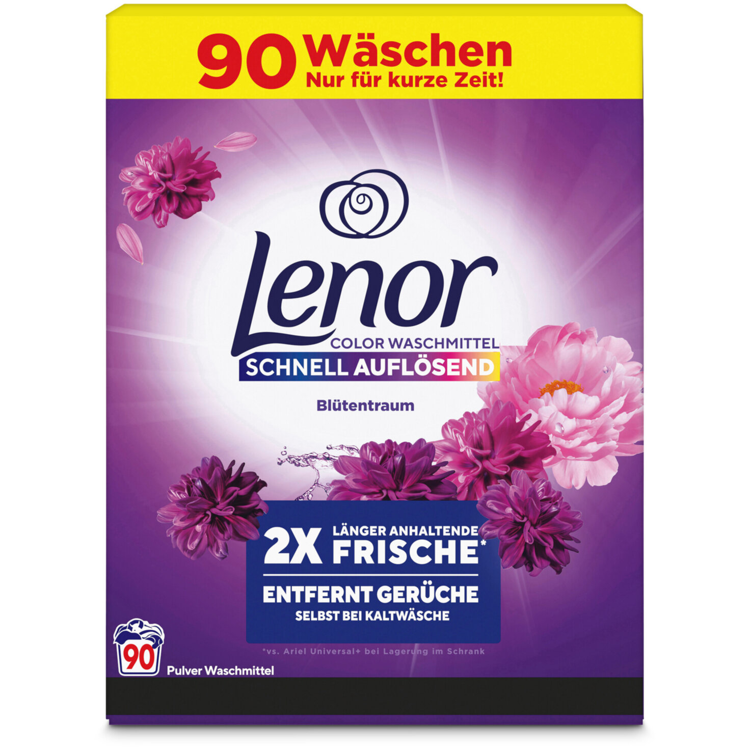 Lenor Pulver Blütentraum 90 Waschgänge